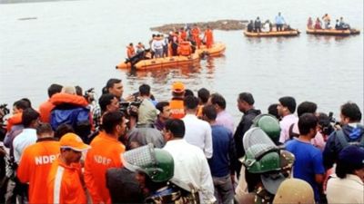 Godavari boat accident: Rescue operations resumed, bodies of 12 people found, 30 still missing