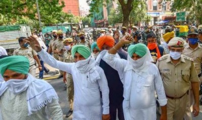 Haryana farmers protest against agriculture bill, will block roads