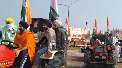 Farmers coming from Punjab to Delhi protest against agricultural bills, police on high alert