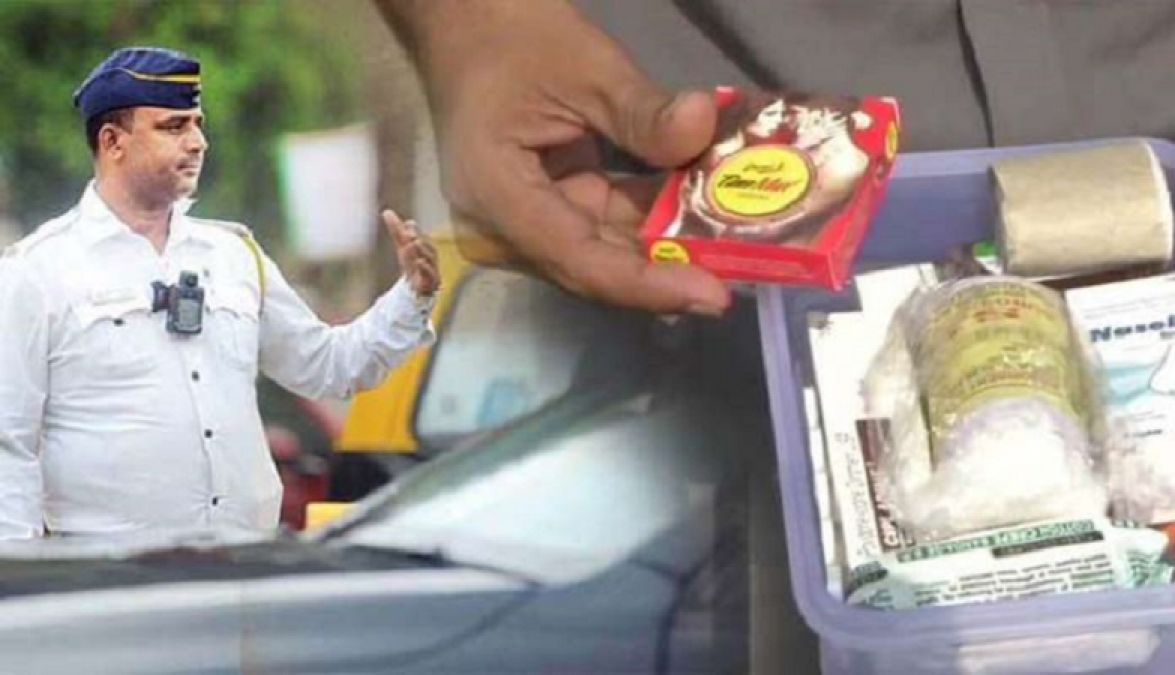 Police issued challan of a cab driver for not having condom in his first aid kit