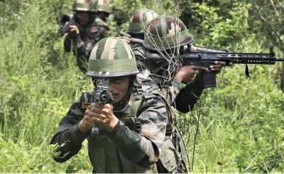 Encounter between terrorists and security forces in Shopian, one terrorist killed