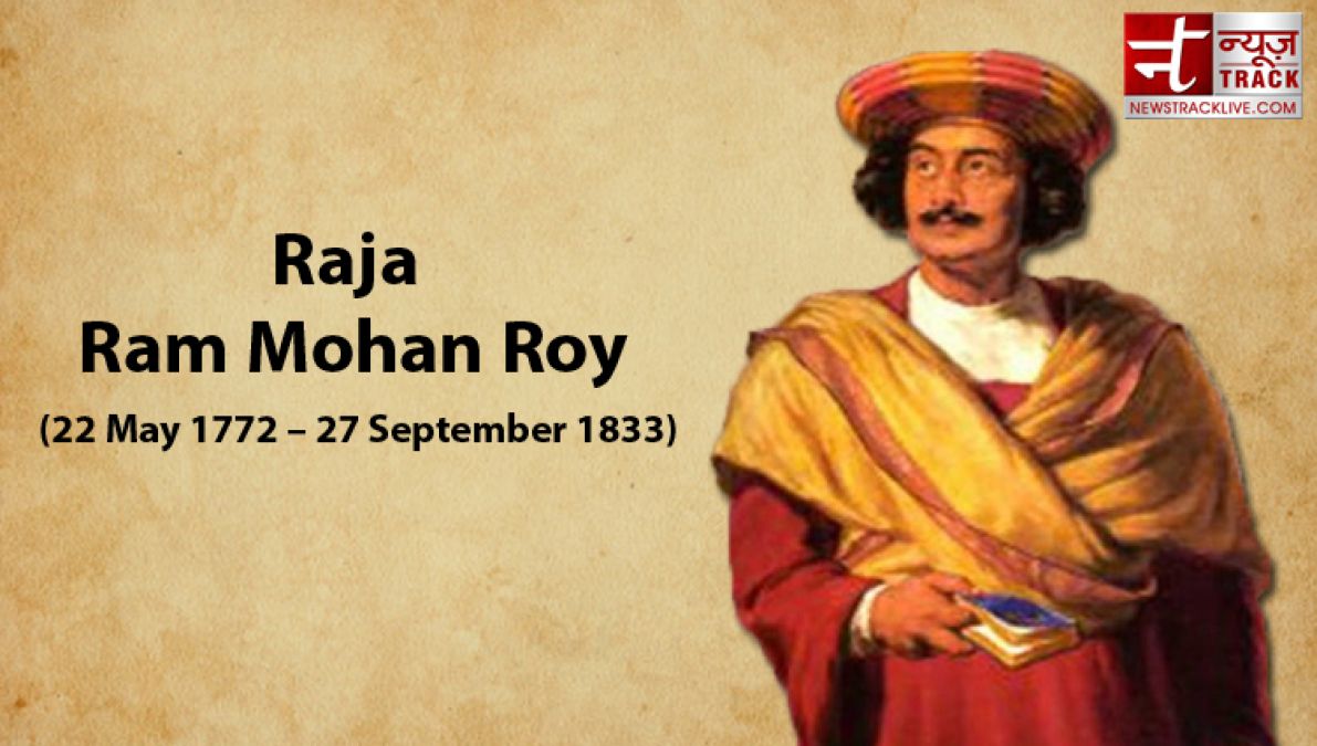 Raja Rammohan Roy' founder of Brahma Samaj, because of this he was given the title of 'Raja' | NewsTrack English 1