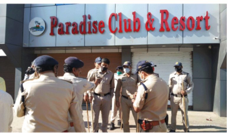 इंदौर: VIP बार, पैरेडाइज क्लब सहित तीन बारों को तोड़ने की कार्रवाई शुरू