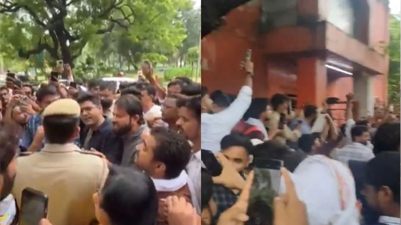 SSC परीक्षा में हुई धांधली को लेकर भड़के छात्र और शिक्षक, भाजपा सरकार की कर रहे निंदा