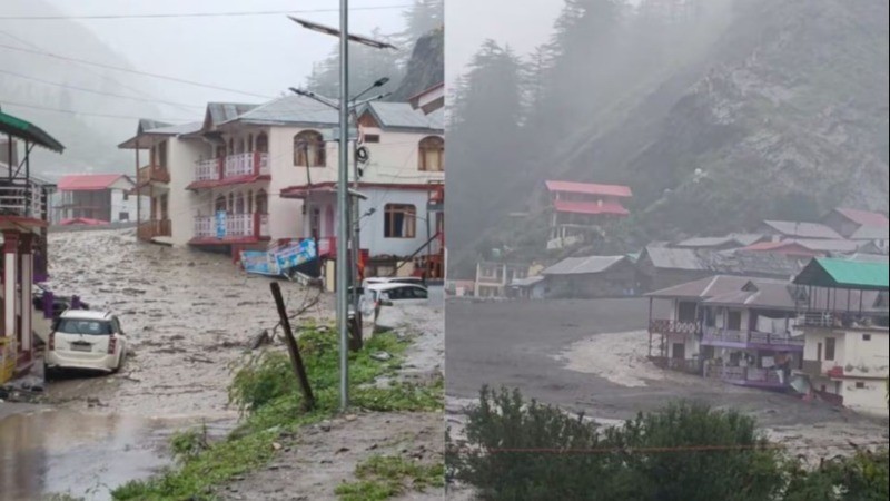 उत्तरकाशी में बादल फटने से मची तबाही, कई लोगों के दबे होने की आशंका