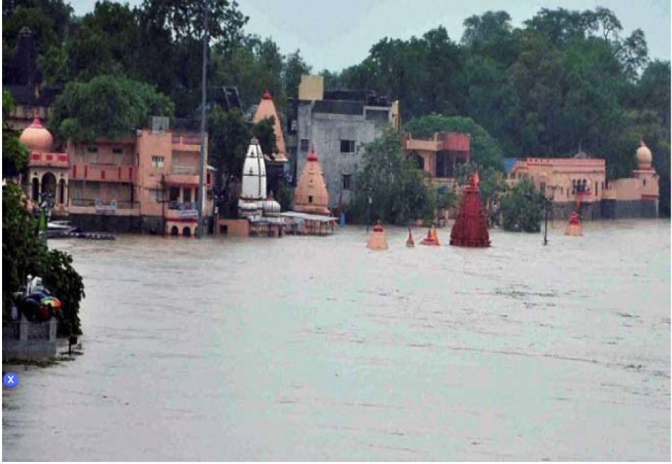 Shipra River wreak havoc in Ujjain, several temples submerged ...