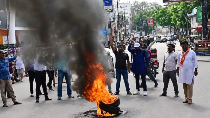 छात्रों पर लाठीचार्ज के विरोध में भाजपा का झारखंड बंद का आह्वान, विद्यार्थी परिषद ने भी किया प्रदर्शन