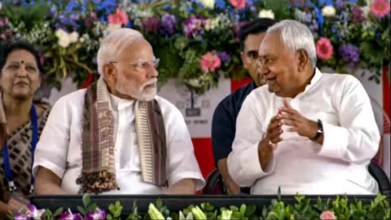 सीएम नीतीश ने की पीएम मोदी की जमकर तारीफ, RJD पर कहा- 'पहले वाले लोग काम...'