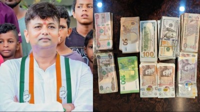 ऑनलाइन गेमिंग मामले में कांग्रेस नेता के. सी. वीरेंद्र के घर ED की छापेमारी