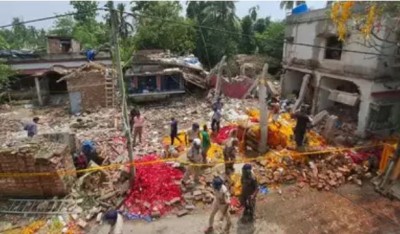 बंगाल, अवैध फैक्ट्री और 'विस्फोट' का सिलसिला जारी, अब धमाके में 8 की मौत और 5 घायल