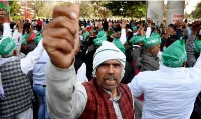 दिल्ली-नोएडा बॉर्डर पर लगा भारी जाम, राजधानी में किसानों का मार्च, बड़ी संख्या पुलिसबल तैनात