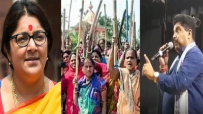 ‘ये तो गोरी महिलाएँ, इनका डील-डौल उन औरतों जैसा नहीं’, संदेशखाली की पीड़िताओं का TMC विधायक ने उड़ाया मजाक, BJP नेता ने लगाई फटकार