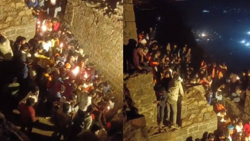 शिव जयंती पर शिवनेरी किले में भगदड़, 20 लोग घायल