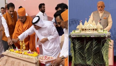 अहलान मोदी..! UAE में चल रहीं स्वागत की तैयारी, अरब देश में पहले मंदिर का उद्घाटन करने पहुंचेंगे प्रधानमंत्री