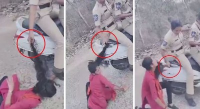 'बाल खींचकर नीचे गिराया, फिर घसीटा...', बीच सड़क पर महिला कार्यकर्ता के साथ पुलिस ने की बर्बरता