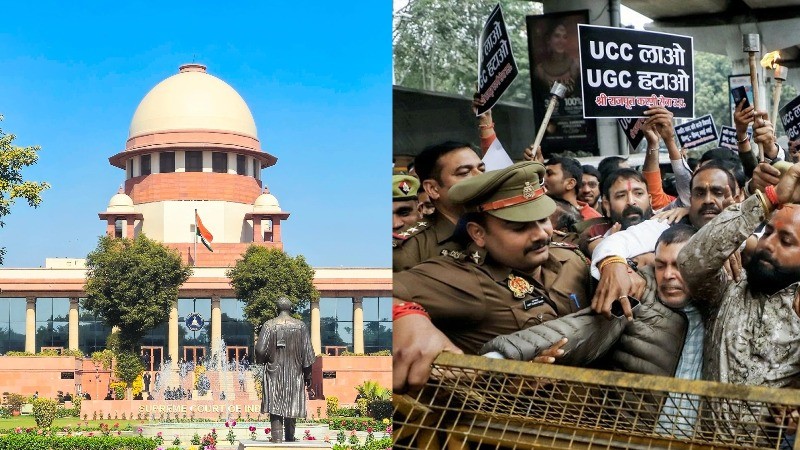 सुप्रीम कोर्ट ने UGC के नए नियमों पर फिलहाल लगाई रोक, कहा 