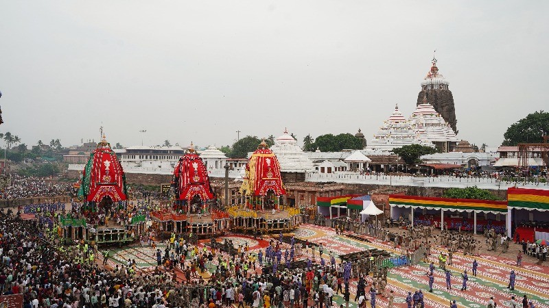 आज से शुरू हुई श्री जगन्नाथ रथ यात्रा, बारिश के बावजूद देश-विदेश से पहुंची भक्तों की भारी भीड़