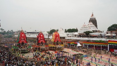 आज से शुरू हुई श्री जगन्नाथ रथ यात्रा, बारिश के बावजूद देश-विदेश से पहुंची भक्तों की भारी भीड़