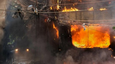दिल्ली के मालवीय नगर स्थित एक होटल में लगी आग, 21 लोगों की मौत, मृतकों में अधिकांश विदेशी