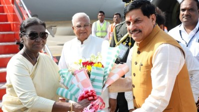 राष्ट्रपति मुर्मू मध्य प्रदेश और ओडिशा के पांच दिवसीय दौरे पर है, ओंकारेश्वर मंदिर के दर्शन करेंगी