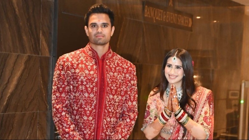 अर्जुन तेंदुलकर ने सानिया चंडोक से की शादी, कई सितारों और खिलाड़ियों का रहा जमावड़ा