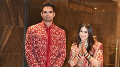 अर्जुन तेंदुलकर ने सानिया चंडोक से की शादी, कई सितारों और खिलाड़ियों का रहा जमावड़ा