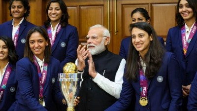 भारतीय महिला क्रिकेट टीम ने की प्रधानमंत्री मोदी से मुलाकात, भगवान राम और हनुमान का हुआ जिक्र