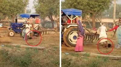 राजस्थान में घटी दिल दहला देने वाली घटना! विवाद के चलते शख्स पर 8 बार चढ़ाया ट्रैक्टर, चिल्लाता रह गया परिवार