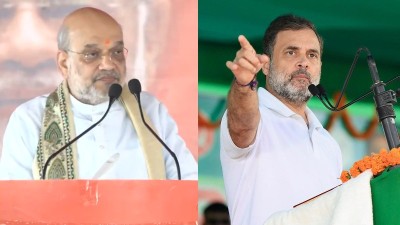 बिहार में अमित शाह और राहुल गांधी की रैलियां, NDA और महागठबंधन में छिड़ी चुनावी जंग