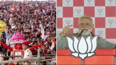 विपक्ष पर पीएम मोदी ने साधा निशाना, कहा- 'मुझे गाली दिए बिना इनका खाना हजम नहीं होता'