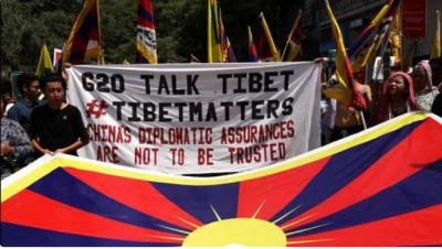 'भारत माता की जय, चीनी राजनयिक पर भरोसा मत करो..', दिल्ली में चीन के खिलाफ तिब्बतियों का प्रदर्शन