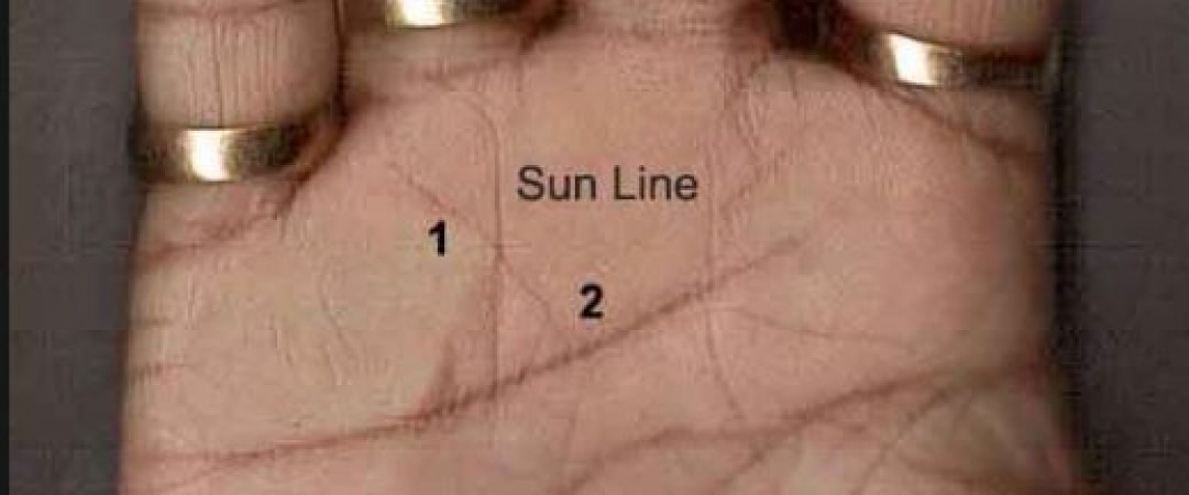 अगर हाथ की इस रेखा से मिले सूर्य रेखा तो चमक उठता है भाग्य