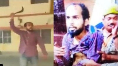 Murtaza entered 'Gorakhpur temple' with weapons shouting Allah-hu-Akbar, attacked two policemen, watch video