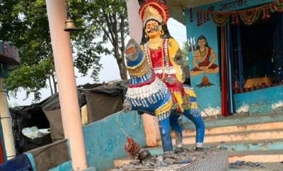 जाहरवीर बाबा के मंदिर में तोड़फोड़, ग्रामीणों में आक्रोश..., जांच में जुटी पुलिस