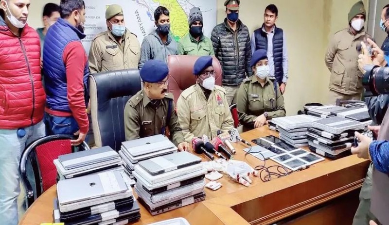 Noida police busted a gang of laptop thieves, Committed more than 500 crimes