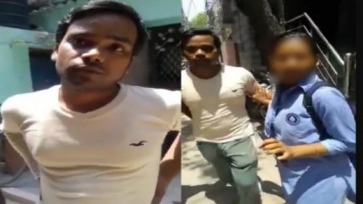 'Such girls gets pack in suitcase', people got angry after watching the video of this mindless Hindu girl