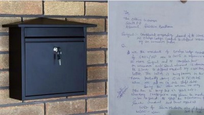 'रुपए और गहने घर के बाहर लेटर बॉक्स में डाल दो..', आसनसोल में गुमनाम चिट्ठी से दहशत