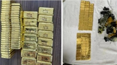 Gold worth Rs 8 crore was brought to Assam by tanker from Myanmar, DRI seized it