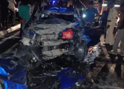 सावरिया सेठ जा रही कार हुई दुर्घटना का शिकार, 3 लोगो की हुई मौत