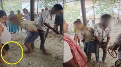 VIDEO: Talibani punishment given to thieves in Bihar