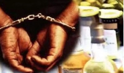 पुलिस को मिली बड़ी सफलता, 520 पेटी अंग्रेजी शराब पकड़ी