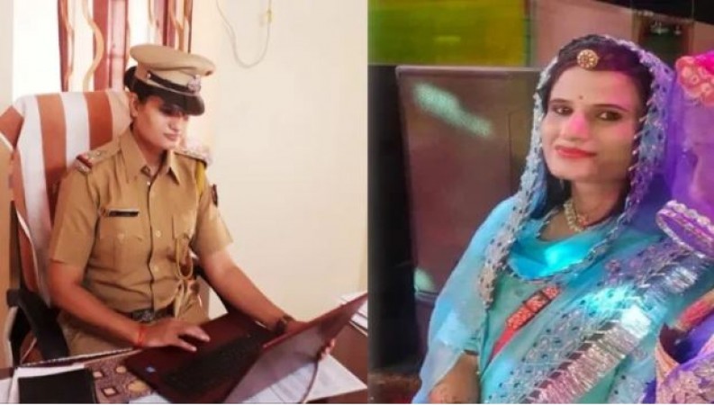 Lady police inspector Seema Jakhad dismissed from service after being caught in bribery case, still absconding