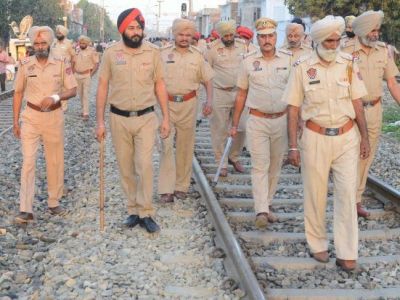 Three people including a home guard jawan killed by train