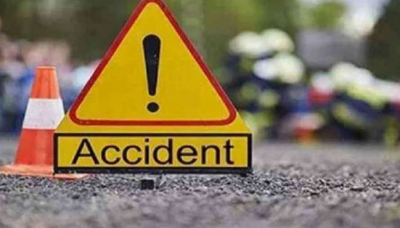 Car collided with roadways bus, 5 people died painfully