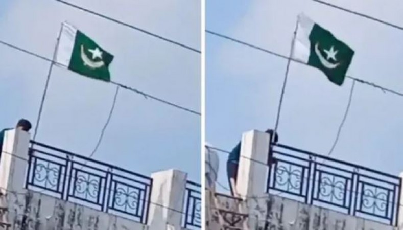 अपने घर पर पाकिस्तानी झंडा फहराने के आरोप में रईस और सलमान गिरफ्तार, Video वायरल