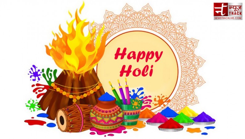 Happy Holi : “Life is the most colorful festival, and enjoy all the days with full of happiness.”
