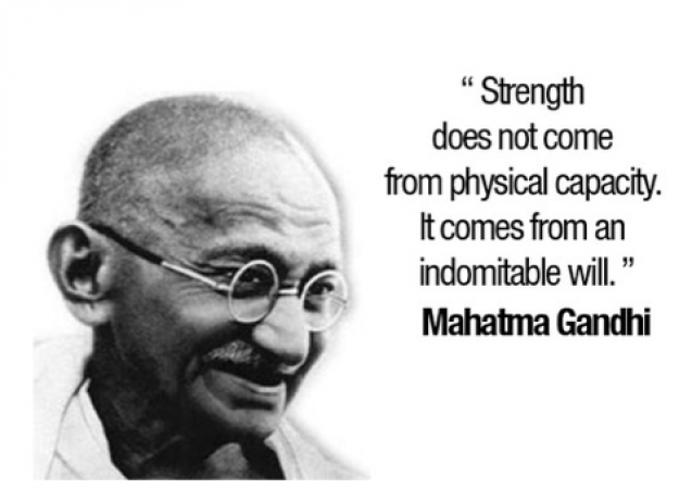 Mahatma Gandhi One Line Motivational Quotes