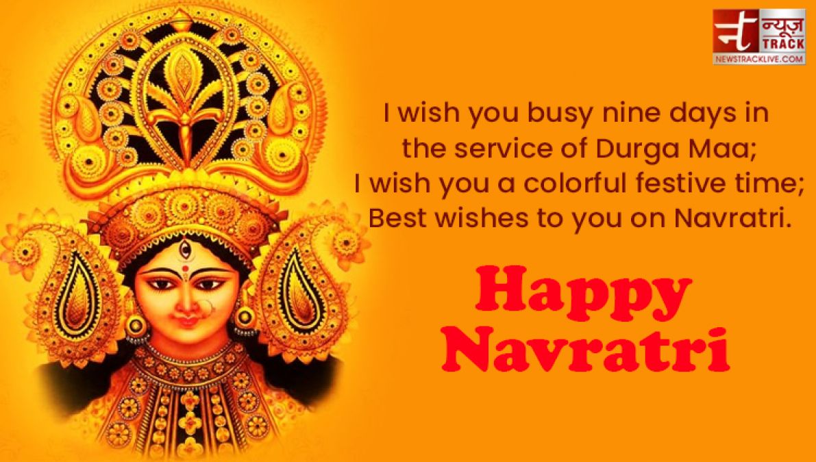 Top Happy Navratri Wishes Messages Quotes And Images To Share Newstrack English