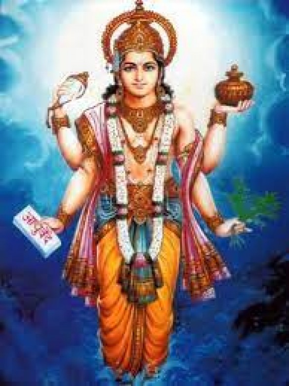 Dhanvantari: The Divine Physician and the Father of Ayurveda