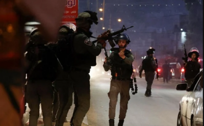 Palestinian health officials report the death of a man during an Israeli raid in the West Bank.